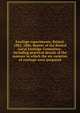 Ensilage experiments, Bristol, 1885, 1886. Report of the Bristol Local Ensilage Committee, including practical details of the manner in which the six varieties of ensilage were prepared, 