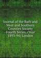 Journal of the Bath and West and Southern Counties Society Fourth Series, (Year 1893-94) London, 
