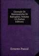 Giornale Di Matematiche Di Battaglini, Volume 14 (Italian Edition), Ernesto Pascal 