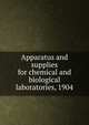 Apparatus and supplies for chemical and biological laboratories, 1904, 