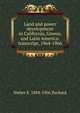 Land and power development in California, Greece, and Latin America: transcript, 1964-1966, Walter E. 1884-1966 Packard 
