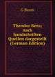 Theodor Beza; nach handschriften Quellen dargestellt (German Edition), G Baum 