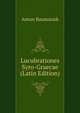 Lucubrationes Syro-Graecae (Latin Edition), Anton Baumstark 