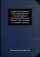 Geschichte Spaniens Vom Ausbruch Der Franzosischen Revolution Bis Auf Unsere Tage, Volume 1 (German Edition), Hermann Baumgarten 