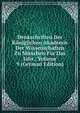 Denkschriften Der Koniglichen Akademie Der Wissenschaften Zu Munchen Fur Das Jahr., Volume 9 (German Edition), 