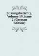 Sitzungsberichte, Volume 19, issue 2 (German Edition), 