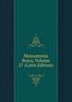 Monumenta Boica, Volume 27 (Latin Edition), 