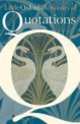 Oxford Dictionary Of Quotations Handwriting Book, Susan Ratcliffe 