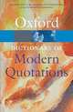 Oxford Dictionary of Modern Quotations, Elizabeth Knowles 