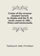 Cruise of the revenue steamer Corwin in Alaska and the N. W. Arctic ocean in 1881 . Notes and memoranda, Tarleton H. 1846-1916 Bean 