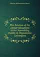 The Relation of the Sensory Reactions to the Assembling Habits of Hippodamia Convergens, Martha Stillmannette Beaser 