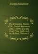 The Complete Poems of Dr. Joseph Beaumont (1615-1699): For the First Time Collected and Edited, Volume 1, Joseph Beaumont 