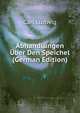 Abhandlungen Uber Den Speichel (German Edition), Carl Ludwig 