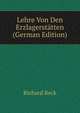 Lehre Von Den Erzlagerstatten (German Edition), Richard Beck 