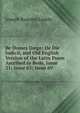 Be Domes D?ge: De Die Judicii, and Old English Version of the Latin Poem Ascribed to Bede, Issue 31; issue 65; issue 69, Joseph Rawson Lumby 