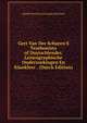 Gert Van Der Schuren'S Teuthonista of Duytschlender. Lexicographische Onderzoekingen En Klankleer . (Dutch Edition), Daniel Henricus Gertrudus Bellaard 