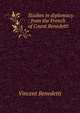 Studies in diplomacy ; from the French of Count Benedetti, Vincent Benedetti 