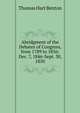 Abridgment of the Debates of Congress, from 1789 to 1856: Dec. 7, 1846-Sept. 30, 1850, Benton, Thomas Hart, 1782-1858 