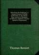 Directions for Studying I. a General System Or Body of Divinity. Ii. the Thirty-Nine Articles of Religion. to Which Is Added St. Jerom's Epistle to Nepotianus, Thomas Bennet 