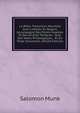 La Bible: Traduction Nouvelle Avec L'h?breu En Regard, Accompagn? Des Points-Voyelles Et Des Accents Toniques : Avec Des Notes Philologiques, . Et Du Texte Samaritain. (Polish Edition), Salomon Munk 