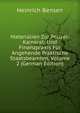 Materialien Zur Polizei- Kameral- Und Finanzpraxis Fur Angehende Praktische Staatsbeamten, Volume 2 (German Edition), Heinrich Bensen 