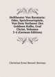 Hoftheater Von Barataria: Oder, Sprichwortspiele, Von Dem Verfasser Des Goldnen Kalbs, Graf Christ, Volumes 3-4 (German Edition), Christian Ernst Benzel-Sternau 