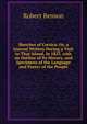 Sketches of Corsica: Or, a Journal Written During a Visit to That Island, in 1823. with an Outline of Its History, and Specimens of the Language and Poetry of the People, Robert Benson 