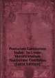 Poetarum Latinorum Index: In Usum Versificatorum Nostratum Conflatus (Latin Edition), Edward Felix Mendelssohn Benecke 