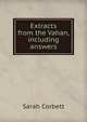Extracts from the Vahan, including answers, Sarah Corbett 