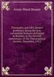 Theosophy and life's deeper problems; being the four convention lectures delivered in Bombay at the fortieth anniversary of the Theosophical Society, December, 1915, Annie Wood Besant 