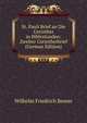 St. Pauli Brief an Die Corinther in Biblestunden: Zweiter Corintherbrief (German Edition), Wilhelm Friedrich Besser 