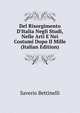 Del Risorgimento D'Italia Negli Studi, Nelle Arti E Nei Costumi Dopo Il Mille (Italian Edition), Saverio Bettinelli 