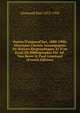 Po?tes D'aujourd'hui, 1880-1900; Morceaux Choisis Accompagn?s De Notices Biographiques Et D'un Essai De Bibliographie P?r Ad. Van Bever & Paul L?autaud (French Edition), Leautaud Paul 1872-1956 