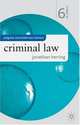 Criminal Law 6Ed, Herring, Jonathan 