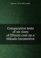 Comparative tests of six sizes of Illinois coal on a Mikado locomotive, Edward C. 1874-1942 Schmidt 