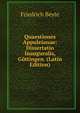 Quaestiones Appuleianae: Dissertatio Inauguralis, Gottingen. (Latin Edition), Friedrich Beyte 
