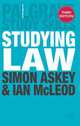 Studying Law. Simon Askey and Ian McLeod, Simon Askey, Ian McLeod 