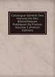 Catalogue General Des Manuscrits Des Bibliotheques Publiques De France, Volume 1 (French Edition), 