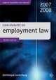 Core Statutes on Employment Law 2007-08, Dominique Lauterburg 