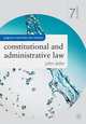 Constitutional and Administrative Law, John Alder 