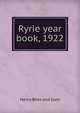 Ryrie year book, 1922, Henry Birks and Sons 