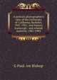 A portrait photographer's view of the University of California, Berkeley, 1947-1981: oral history transcript / and related material, 1981-1983, G Paul. ive Bishop 