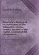 Results of a biological reconnoisance of the Yukon river region. General account of the region. Annotated list of mammals, Louis B Bishop 