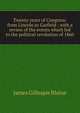 Twenty years of Congress: from Lincoln to Garfield : with a review of the events which led to the political revolution of 1860, James Gillespie Blaine 