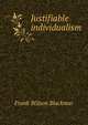 Justifiable individualism, Frank Wilson Blackmar 