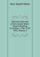 Historical Records of New South Wales: Papers Relating To Hunter, 1796-1799. 1895, Volume 3, New South Wales 