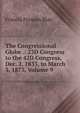 The Congressional Globe .: 23D Congress to the 42D Congress, Dec. 2, 1833, to March 3, 1873, Volume 9, Francis Preston Blair 