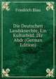 Die Deutschen Landsknechte, Ein Kulturbild. 2Er Abdr (German Edition), Friedrich Blau 