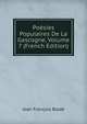 Poesies Populaires De La Gascogne, Volume 7 (French Edition), Jean Francois Blade 