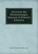 Archives De Parasitologie, Volume 9 (French Edition), Raphael Anatole Emile Blanchard 